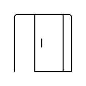 Accommodation room facility icon at Dharnya Centre